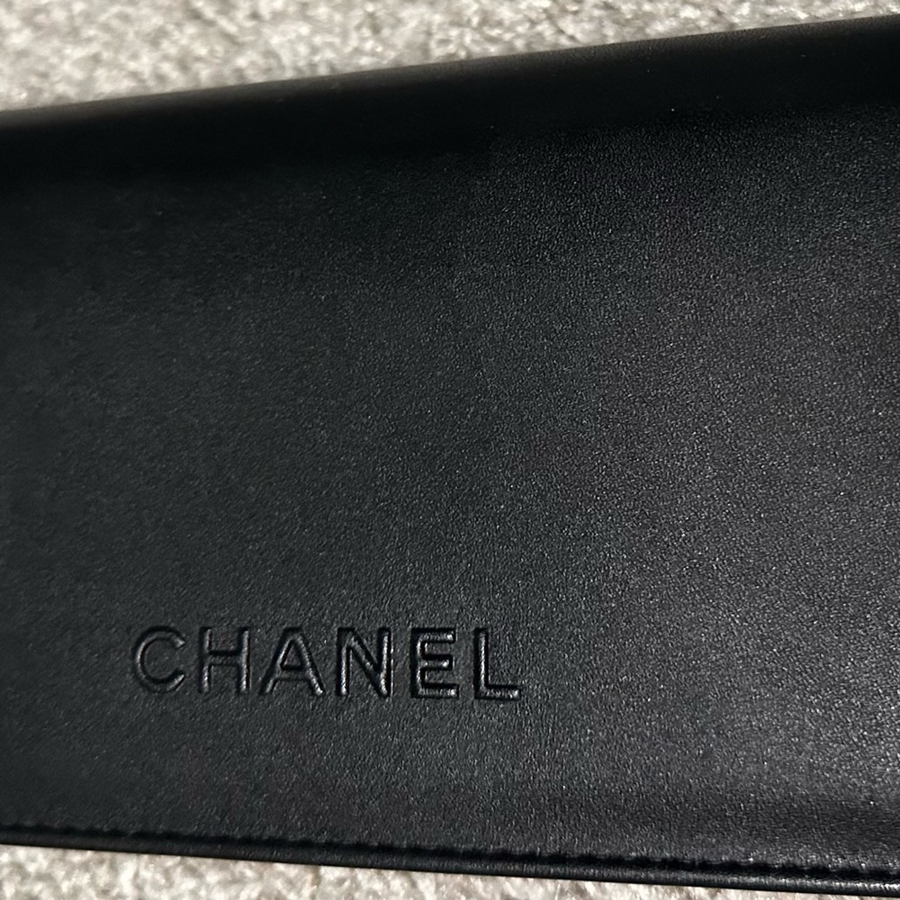 Chanel Lamb Skin Sunglasses case, Made In Italy